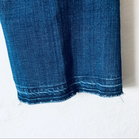 ✨HP✨7 FAM CULOTTES FLARE DENIM - Picture 6 of 7